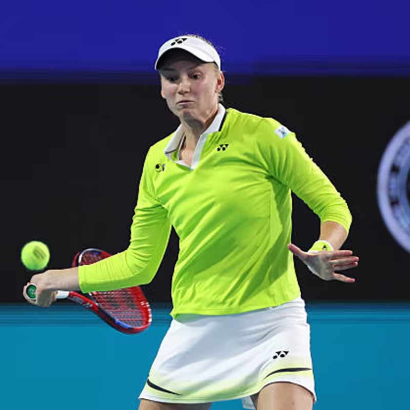 Rybakina crushes Kostyuk in Miami
