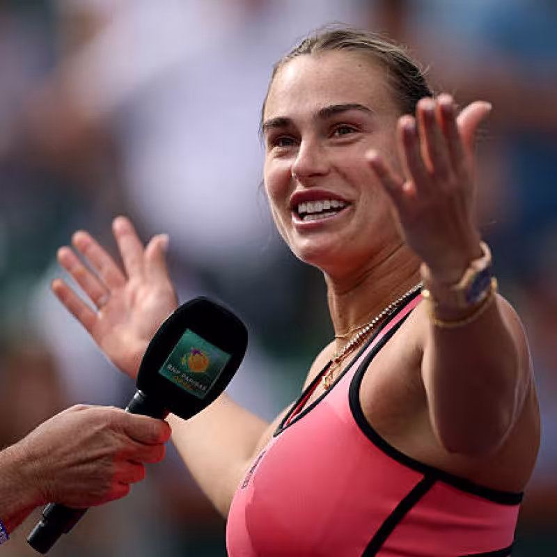 Sabalenka: "The match against Osaka at first would be a fashion show"