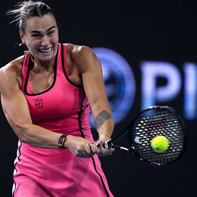 Sabalenka eliminates Baptiste and meets Rybakina in the Miami semifinals.