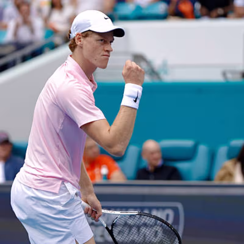 Neither the rain nor Lehecka can avoid the 'Sunsinner' Double. Photo: Gettyimages