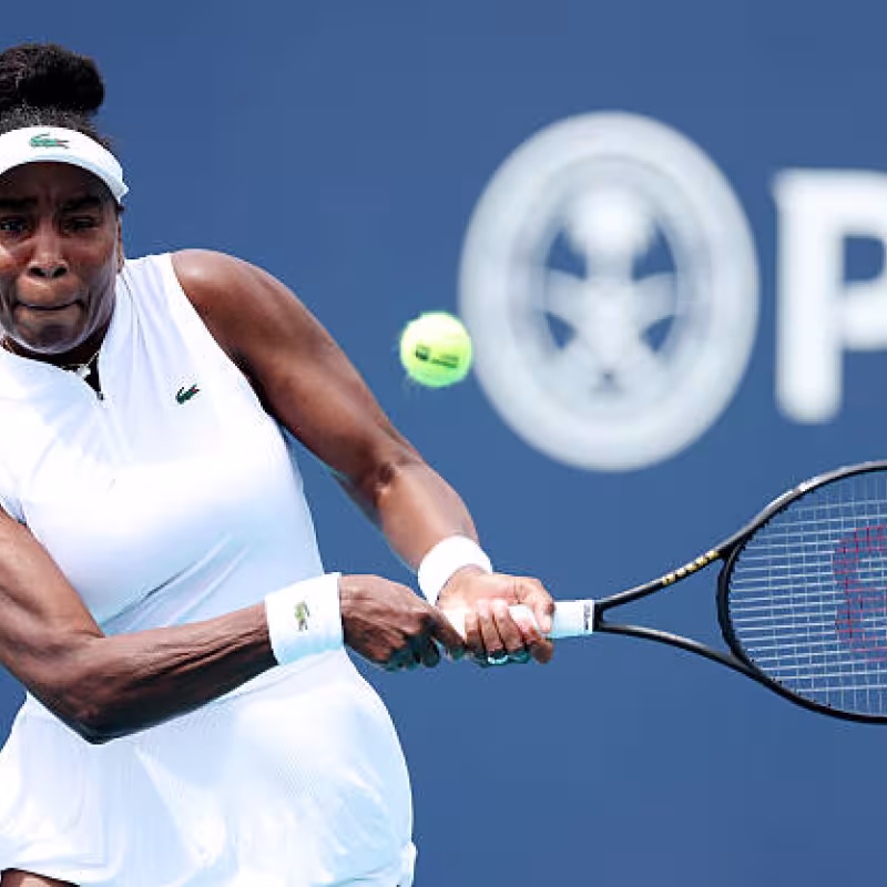Venus also unable in Miami: eliminated by Jones in the first round. Photo: Gettyimages