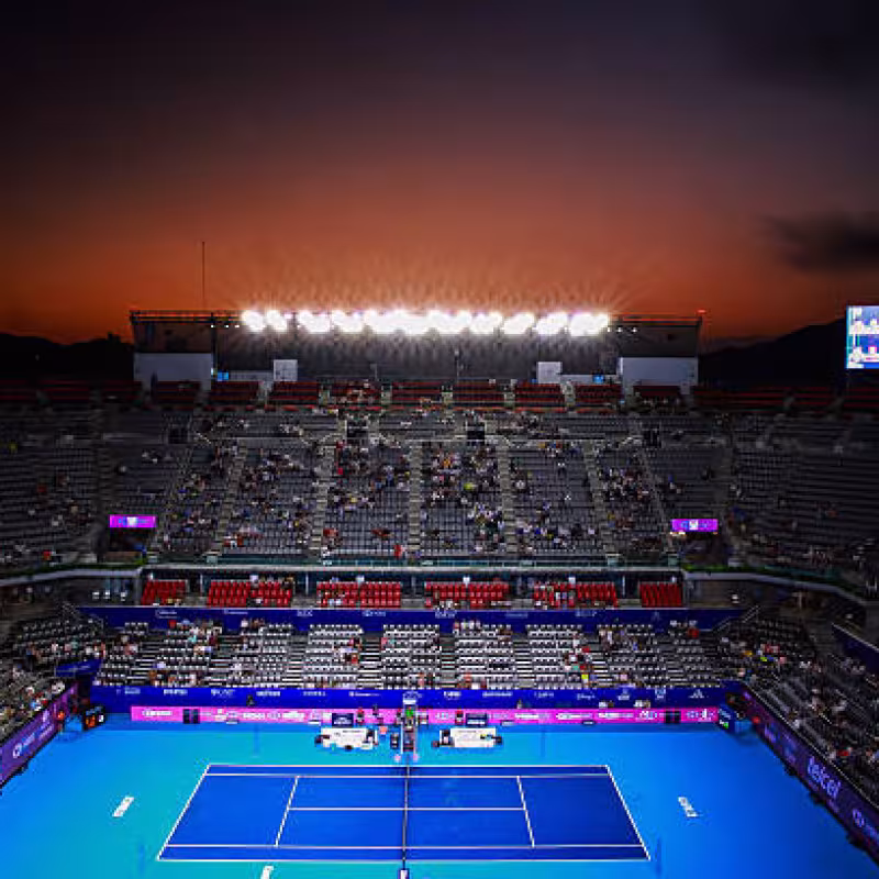 Main Stadium of the Acapulco Tournament. Photo: gettyimages