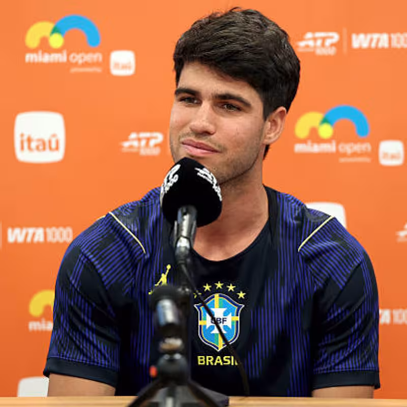 Alcaraz defended the essence of the South American clay court tour. Source: Getty