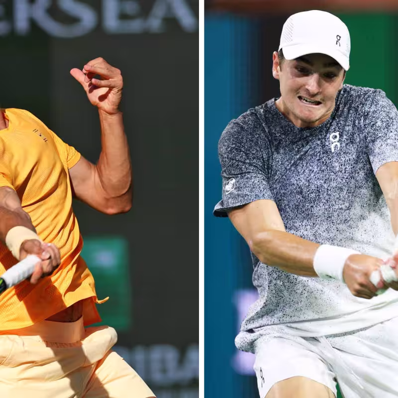 Can Joao Fonseca win against Alcaraz in Miami? Photo: Getty