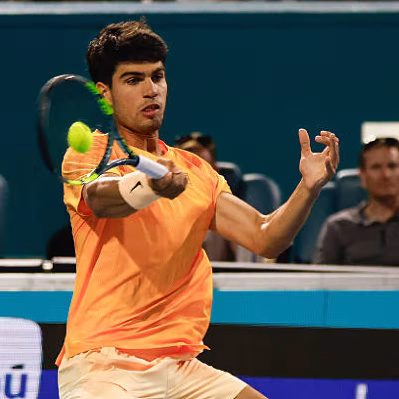 Carlos Alcaraz, opponent in Miami Open 2026. Photo: gettyimages