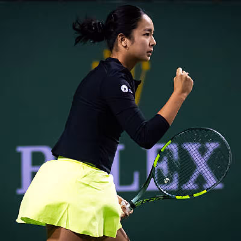 Alexandra Eala, madness in Indian Wells. Photo: gettyimages