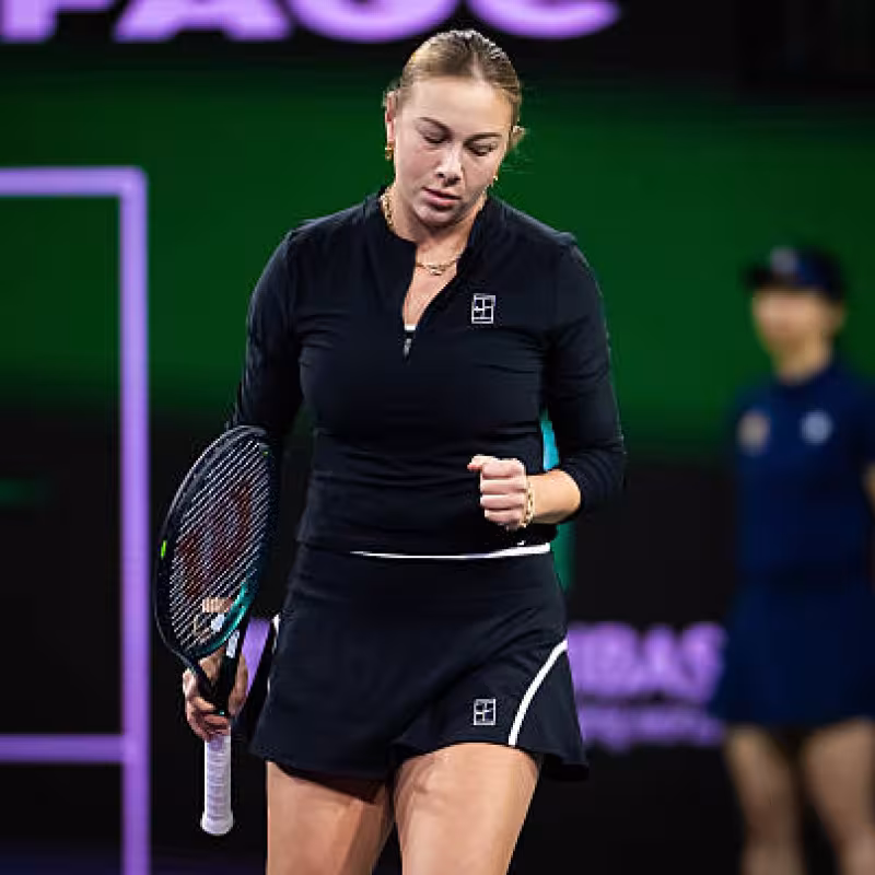 Amanda Anisimova, challenge to play in Indian Wells. Photo: gettyimages