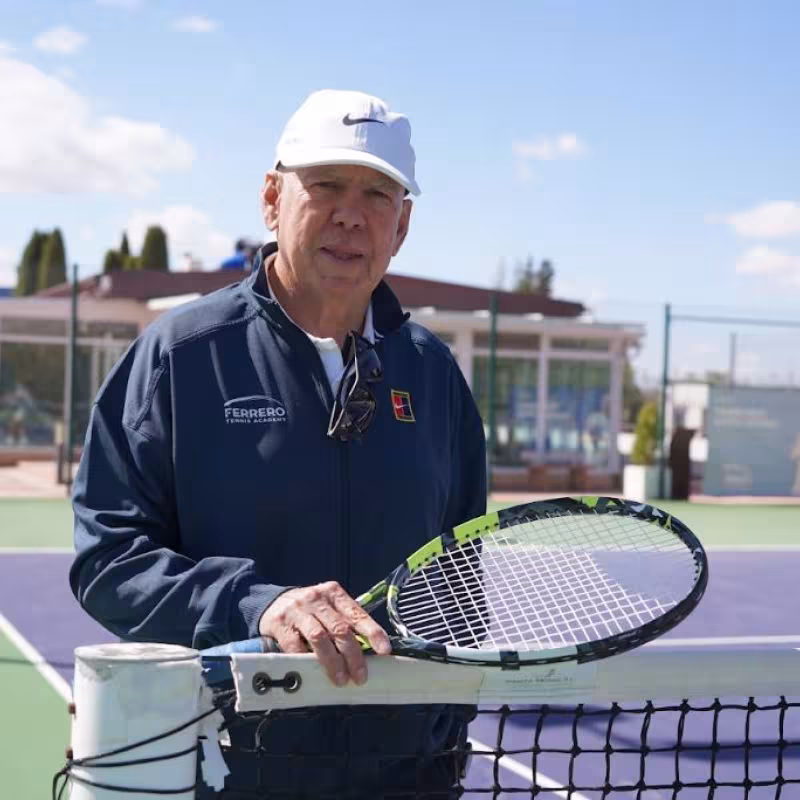 50 years in tennis: Connecting Ferrero and Alcaraz. Photo: Ferrero Tennis Academy.