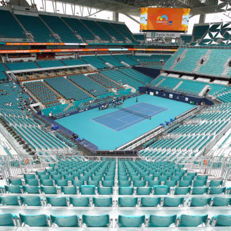 Miami Open, playing conditions. Photo: gettyimages