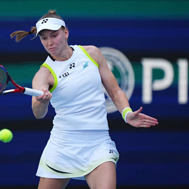 Elena Rybakina defeats Pegula at Miami Open 2026. Photo: gettyimages