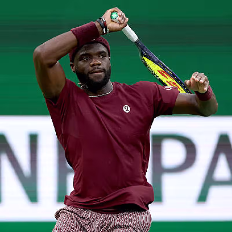 Frances Tiafoe, tennis environment. Photo: gettyimages