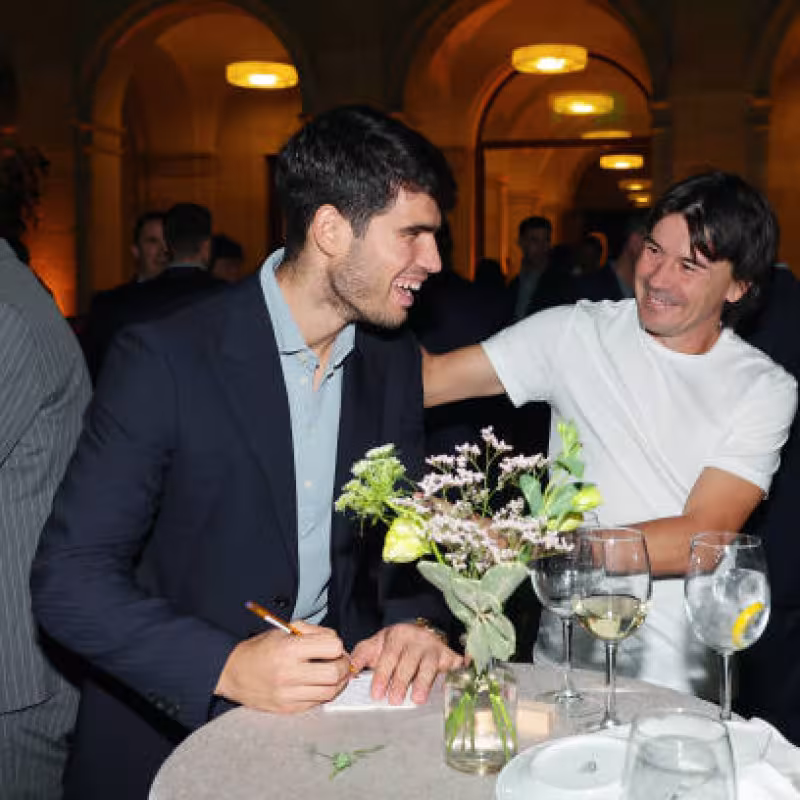 Guillermo Coria Analyzes Sinner, Alcaraz, and Djokovic. Source: Getty