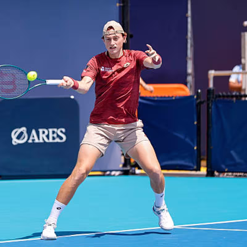 Ignacio Buse, top-60 in the ATP ranking. Photo: gettyimages