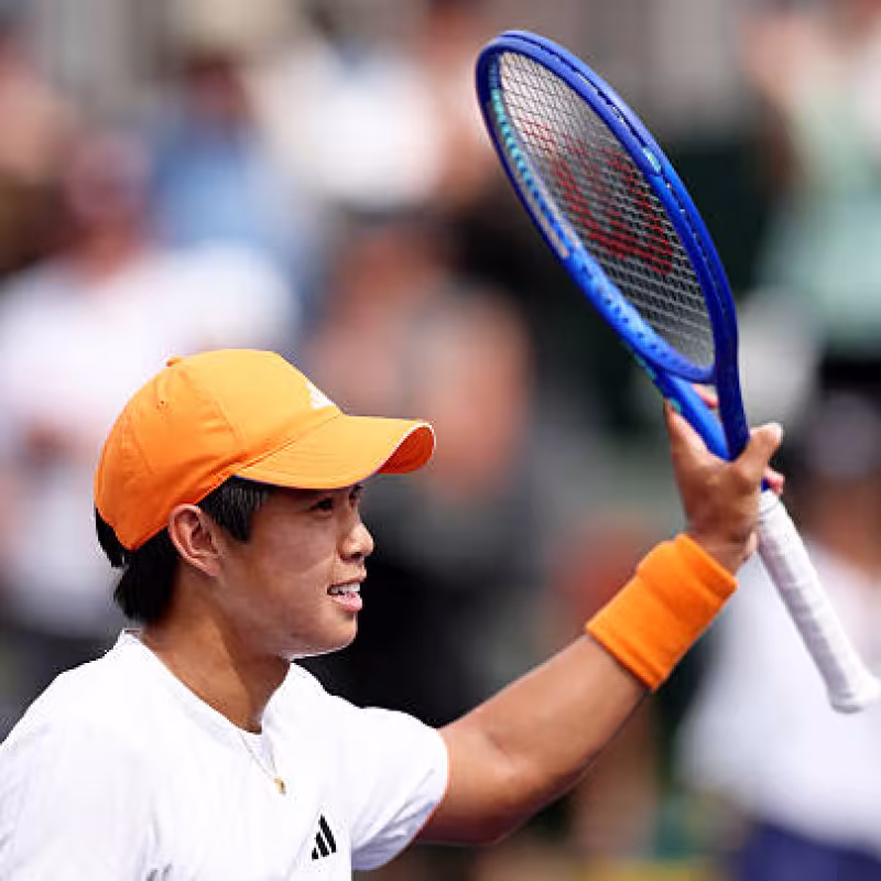 Learner Tien, maturity as a tennis player. Photo: gettyimages