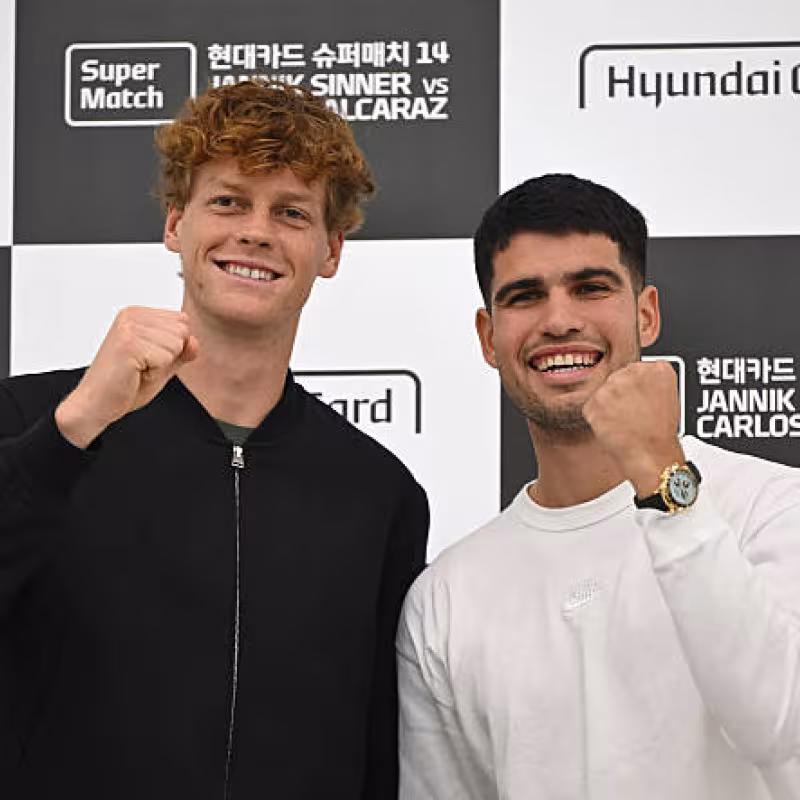 Battle for number 1 in Monte Carlo between Sinner and Alcaraz. Photo: gettyimages