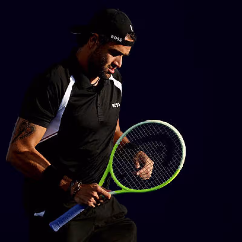 Matteo Berrettini defeats Bublik in Miami. Photo: gettyimages