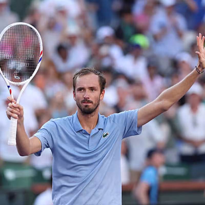 Medvedev did not mince words and left a surprising statement after defeating Alcaraz. Source: Getty