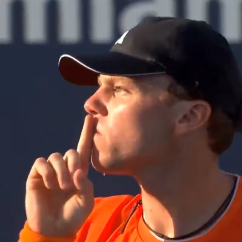 Michelsen silenced the Chilean crowd.