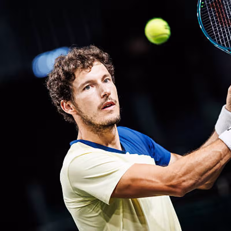 Pablo Carreño out in Bucharest. Photo: gettyimages
