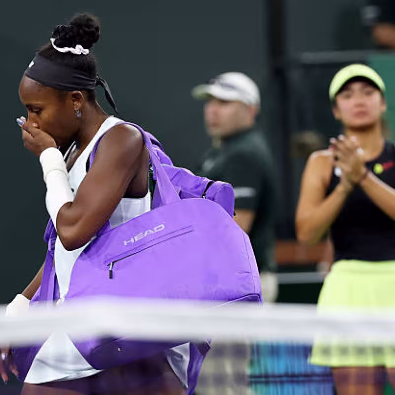 Roddick showed his concern about Gauff's possible injury.