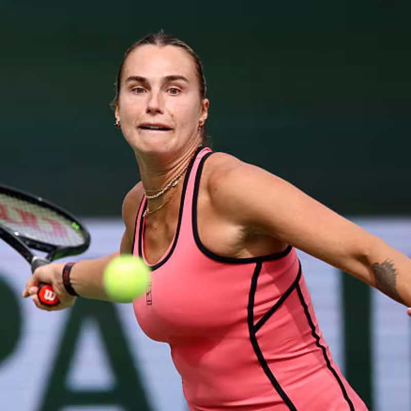Sabalenka continues to shine in Indian Wells. Source: Getty
