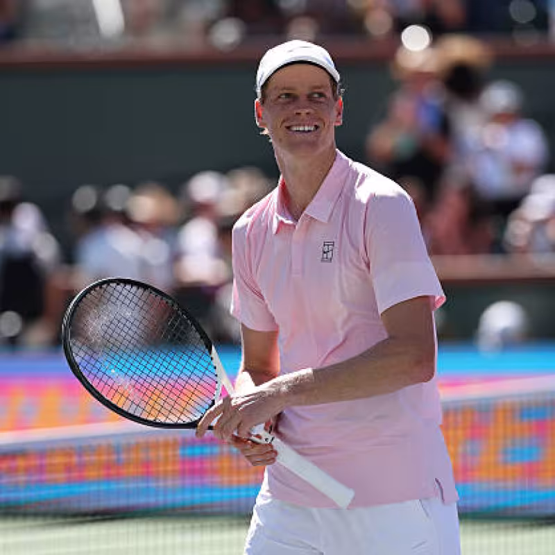 Sinner, happy after advancing to semis, made a short preview of his duel against Zverev. Source: Getty