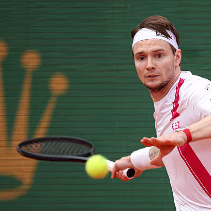 Bublik puts an end to Monfils' journey at the Monte Carlo Masters 1000.