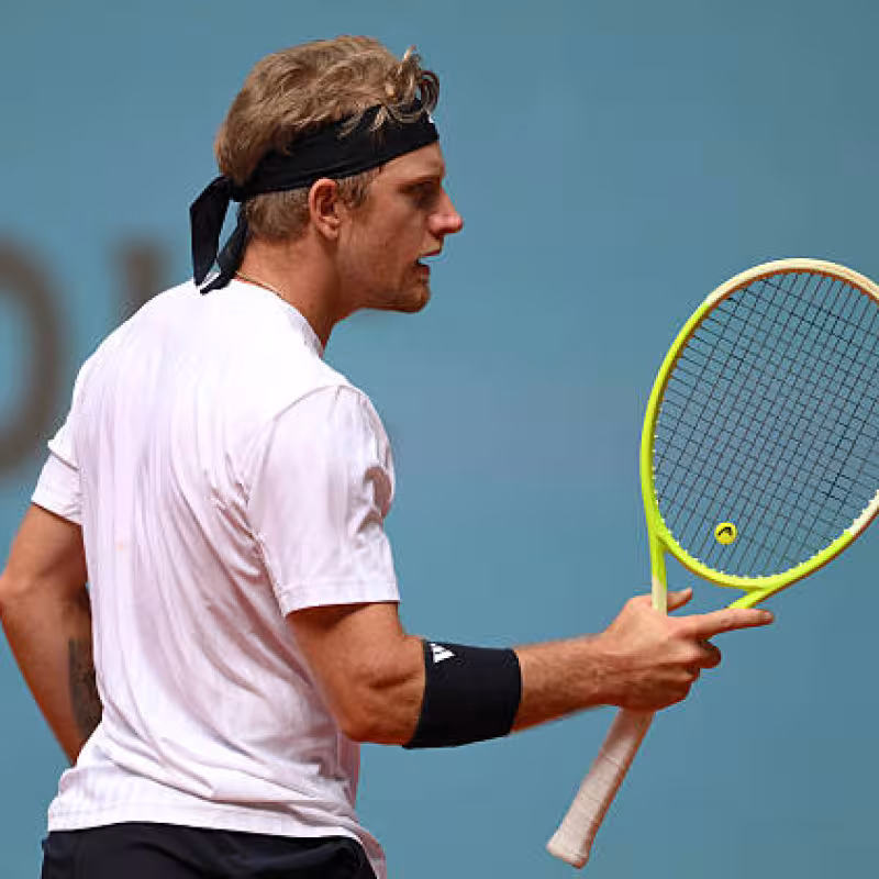 Davidovich returns in style and easily defeats Carreño. Photo: Gettyimages