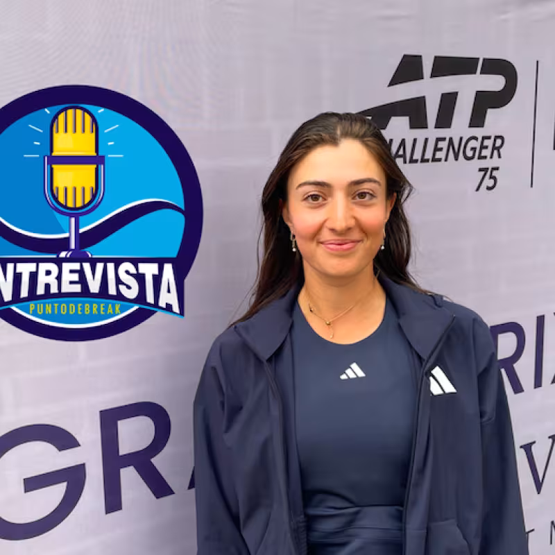 This is how a tennis player fights against mononucleosis: "It was too much for me to take two steps".