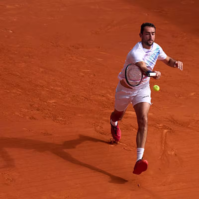 The curious reason why Cilic has not been able to play against Fonseca in Madrid. Photo: Gettyimages