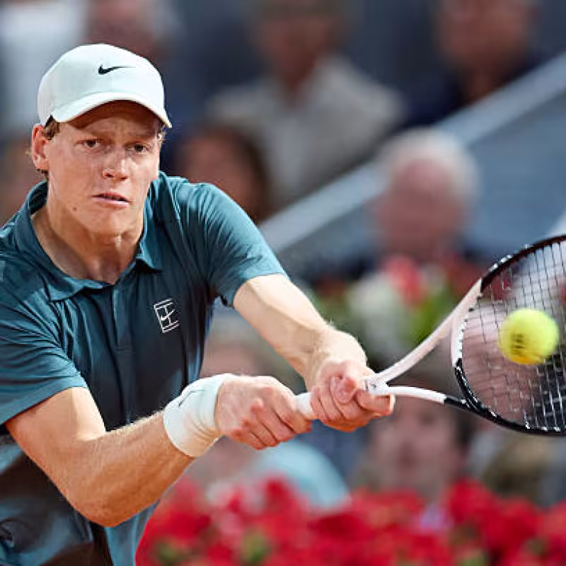 Sinner becomes the sixth tennis player to reach the semifinals of all the Masters 1000. Photo: Gettyimages