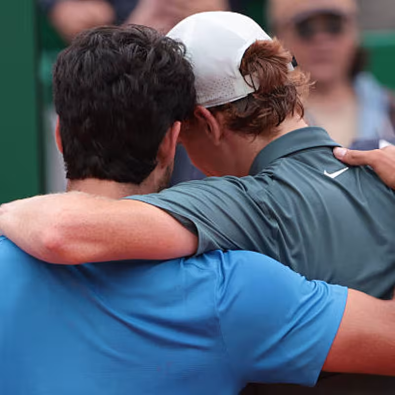Sinner: "Tennis needs Alcaraz". Photo: Getty Images.
