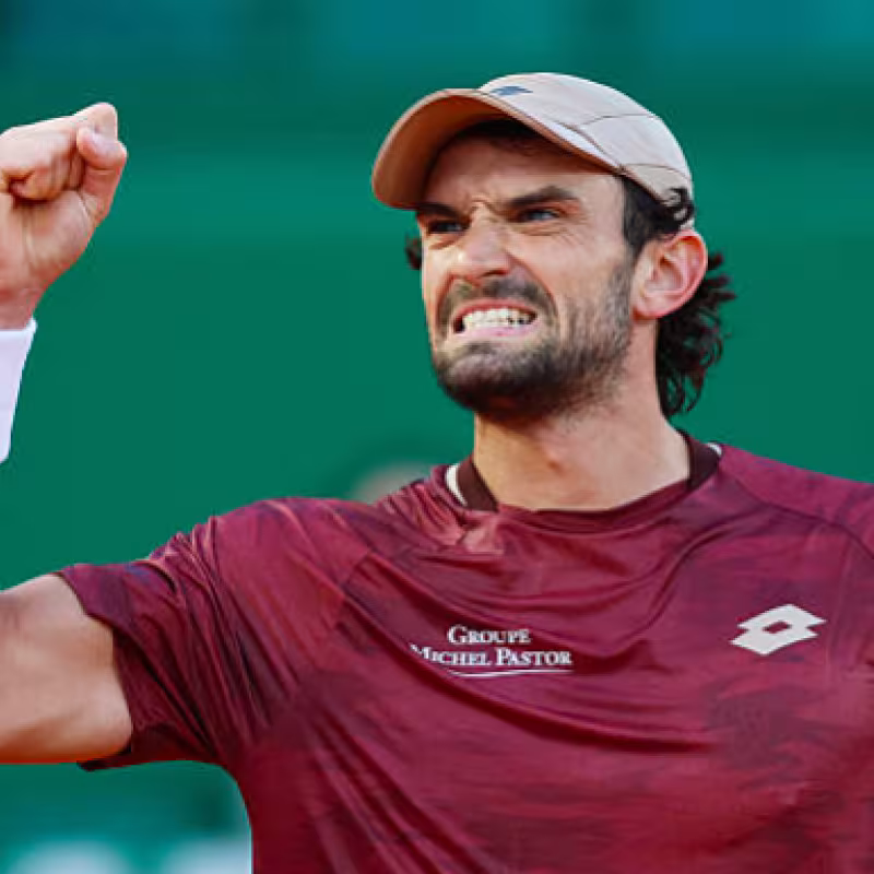 Vacherot and De Minaur reach the quarterfinals in Monte Carlo. Source: Getty