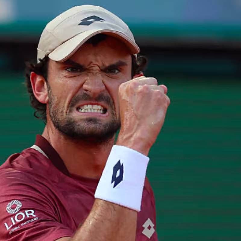 Vacherot, unleashed in Monte Carlo: "Right now I have no limits." Source: Getty