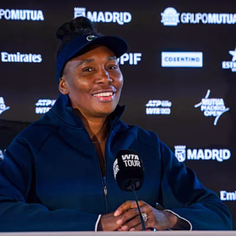 Venus Williams explains what she felt playing on clay after five years. Source: Getty