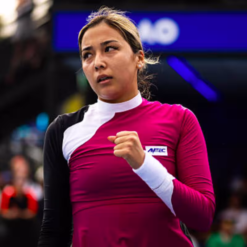 Zarina Diyas announces the end of her professional journey. Source: Getty