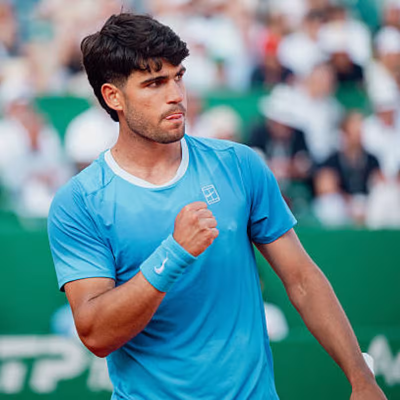 What is the top 5 of forehands on the circuit? Alcaraz answers. Source: Getty