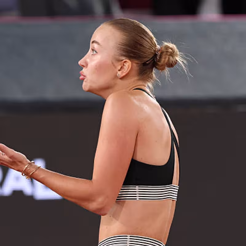 Anastasia Potapova will be in the qualifying rounds of the Mutua Madrid Open 2026. Photo: gettyimages