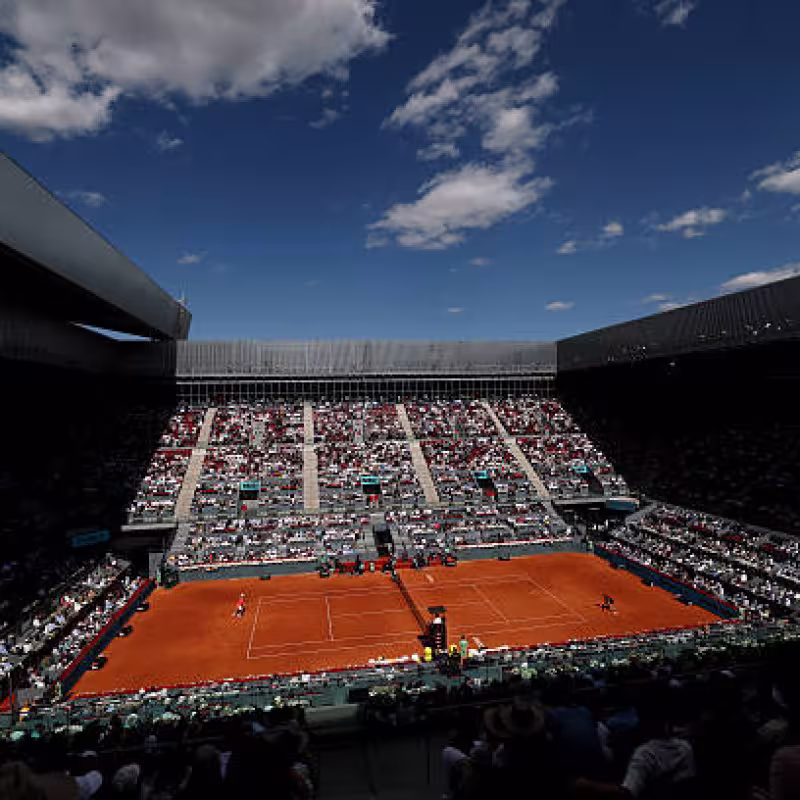 Absence in Mutua Madrid Open 2026. Photo: gettyimages