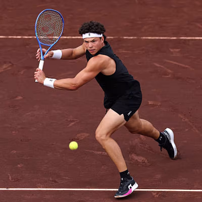 Ben Shelton in Houston. Photo: gettyimages