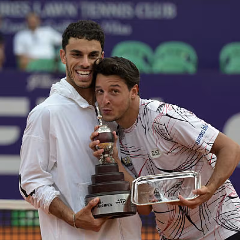 Cerúndolo and Darderi, candidates to be breakout stars on this clay court tour. Source: Getty