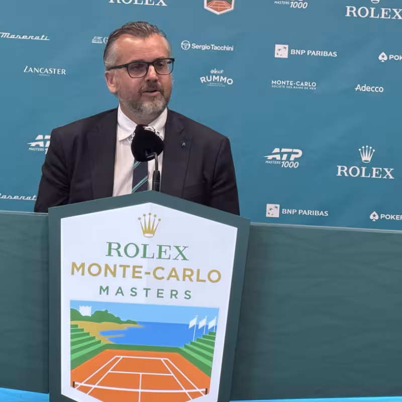 David Massey, tournament director of Monte Carlo. Photo: gettyimages