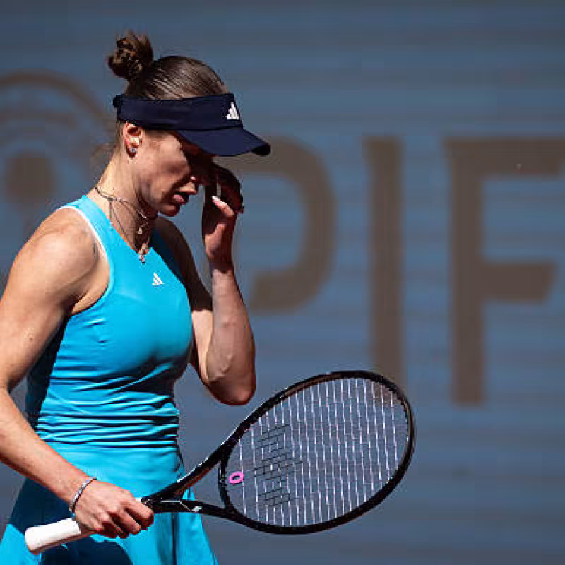 Elina Svitolina, eliminated in Madrid Open. Photo: gettyimages