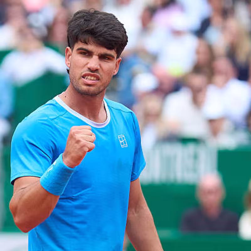 Schedule and where to watch the next Alcaraz match in Monte Carlo. Source: Getty