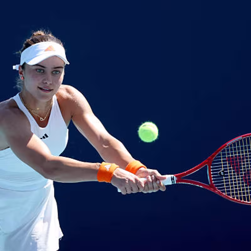 Iva Jovic, Djokovic's advice. Photo: gettyimages
