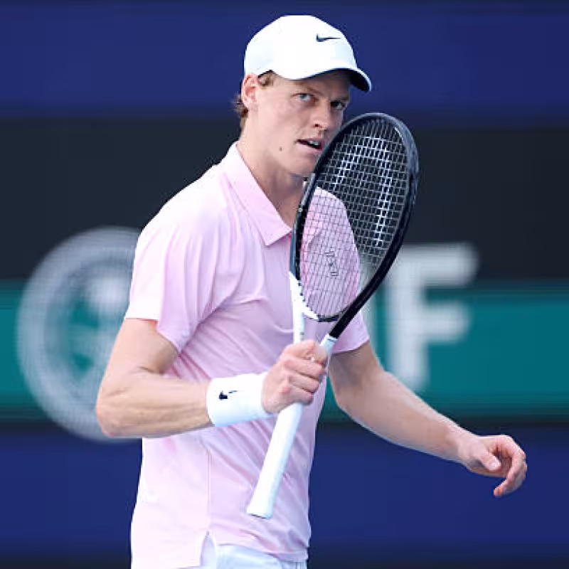 Jannik Sinner, doubles opponents in Monte Carlo. Photo: gettyimages