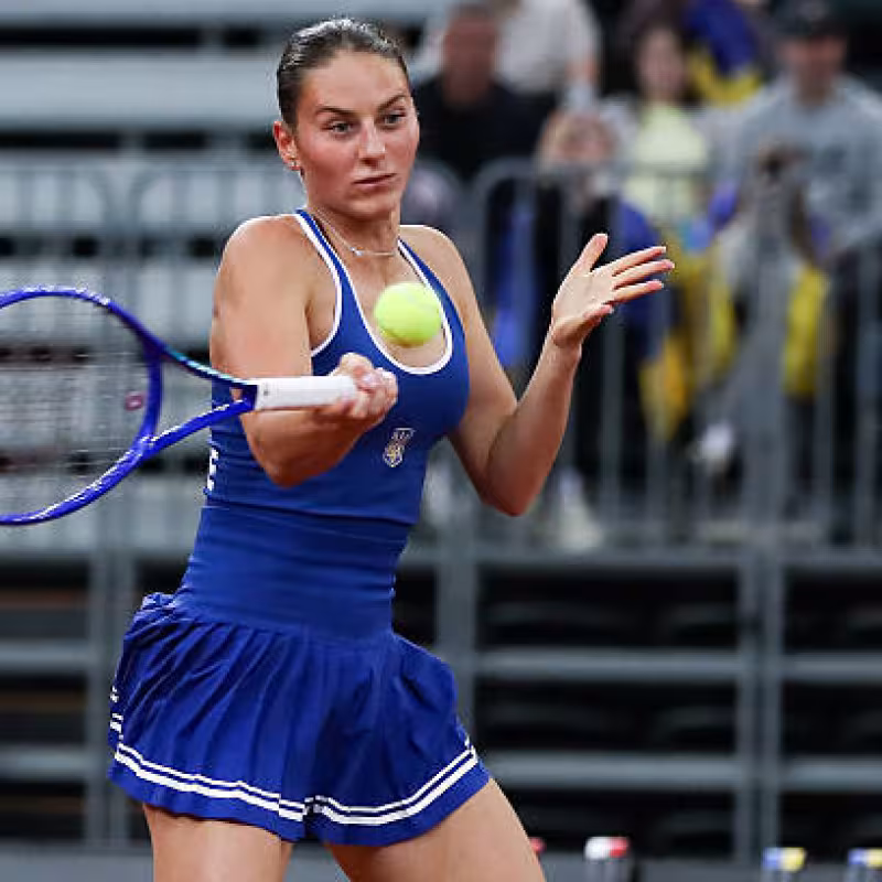 Marta Kostyuk, favorite in Rouen. Photo: gettyimages