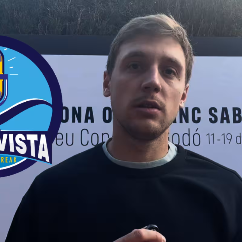 Medjedovic, in an interview with Puntodebreak. Source: Carlos Navarro