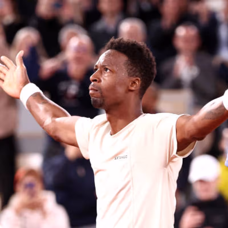 Monfils announces how his farewell show will be at Roland Garros. Source: Getty