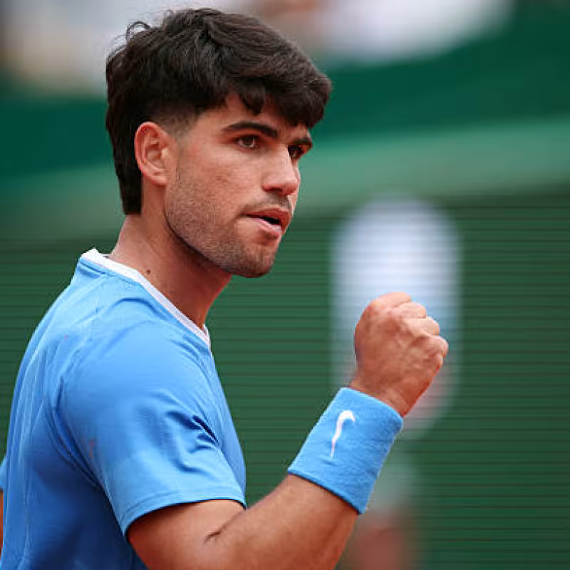 Order of play for Thursday, April 9 at the Monte Carlo Masters 1000: Sinner in the second slot, and Alcaraz, after. Source: Getty